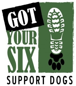Got Your Six Support Dogs Logo