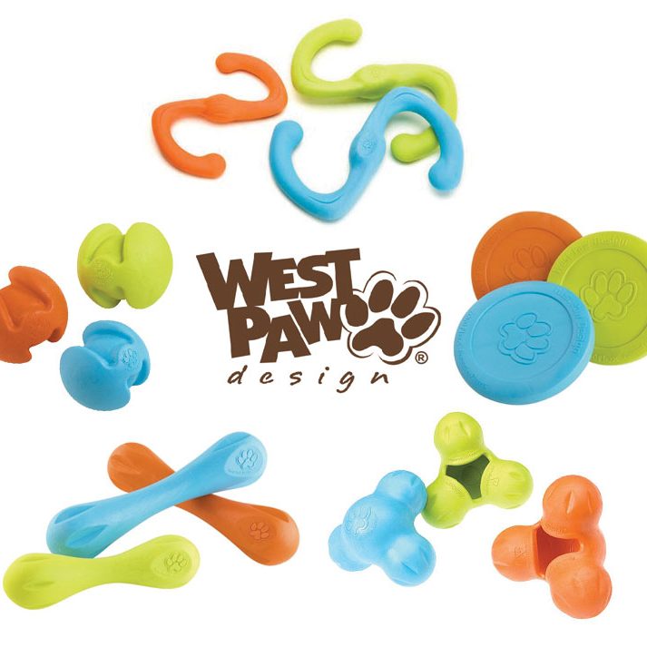 West Paw toys and logo